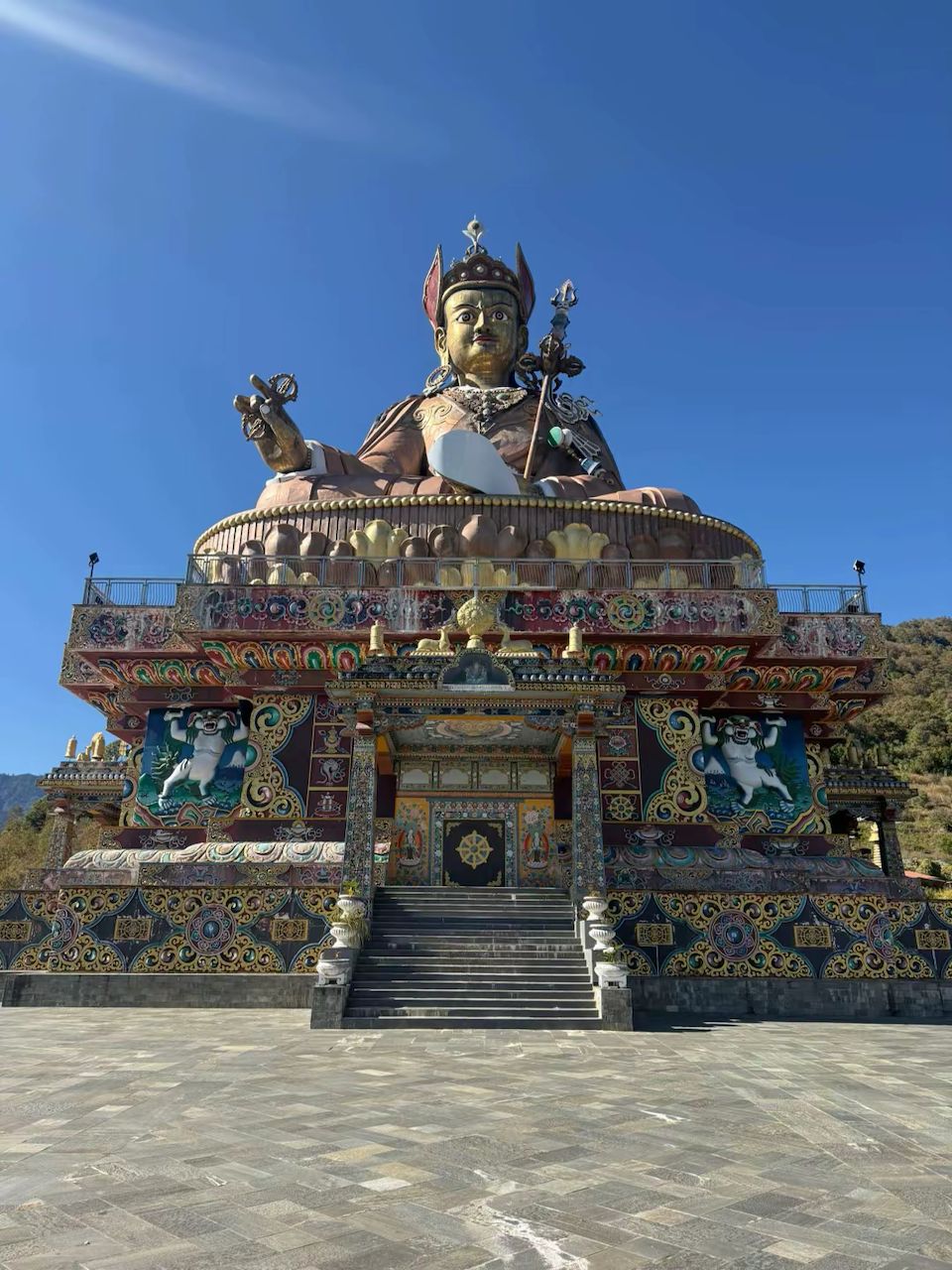 Majestic Guru Rinpoche Bhutan's Icon of Peace